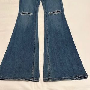Bell bottom demon jeans. Size 28